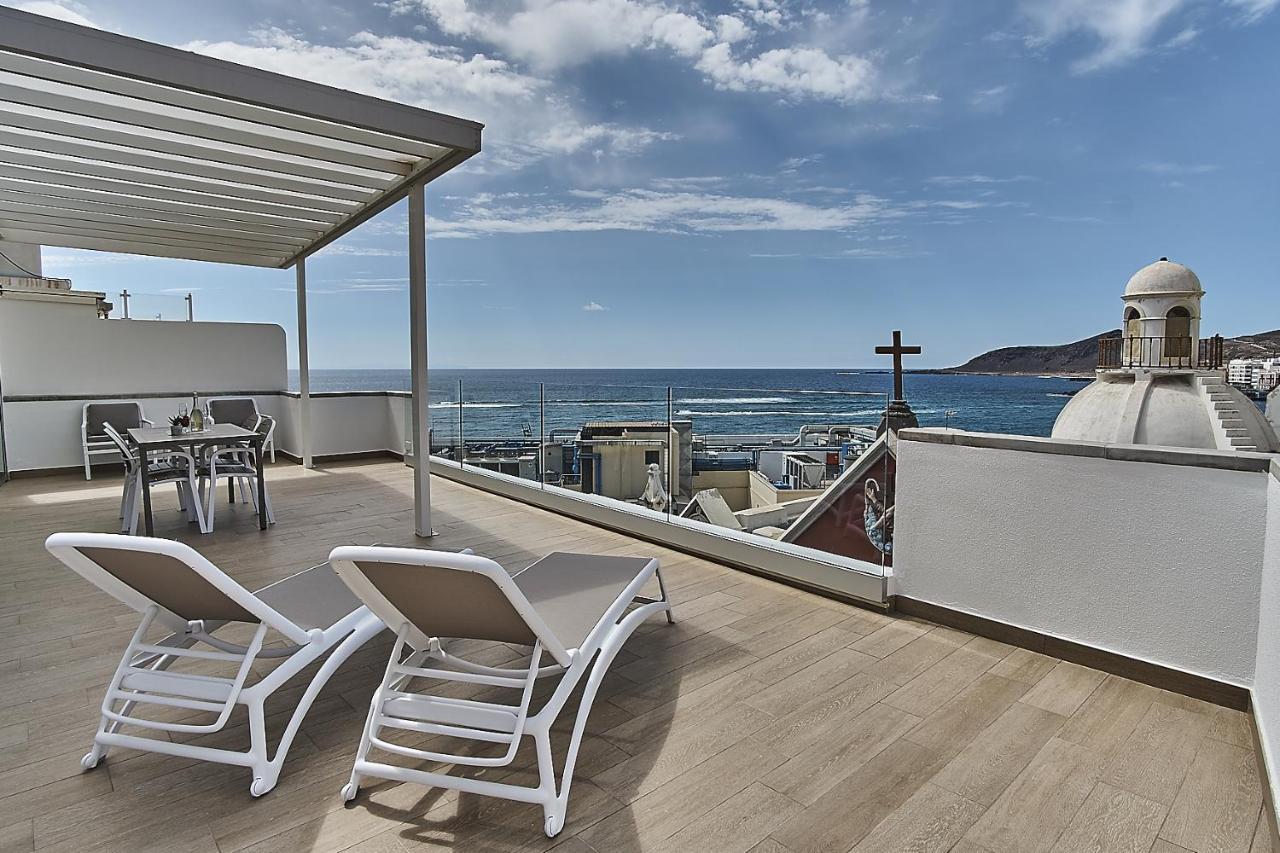 Malibu Canteras Atico 23 Vista Mar - Seaview Penthouse (Adults Only) ラスパルマス・デ・グランカナリア エクステリア 写真