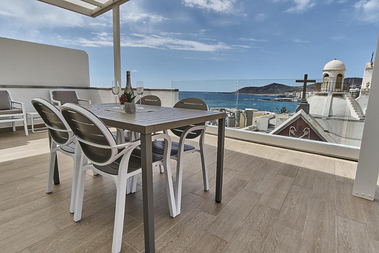 Malibu Canteras Atico 23 Vista Mar - Seaview Penthouse (Adults Only) ラスパルマス・デ・グランカナリア エクステリア 写真