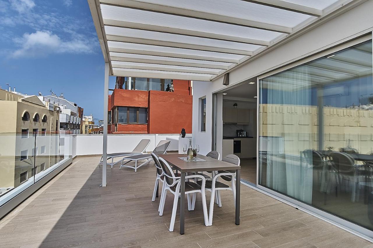 Malibu Canteras Atico 23 Vista Mar - Seaview Penthouse (Adults Only) ラスパルマス・デ・グランカナリア エクステリア 写真