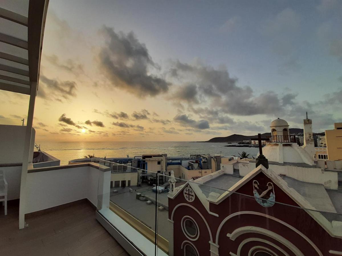 Malibu Canteras Atico 23 Vista Mar - Seaview Penthouse (Adults Only) ラスパルマス・デ・グランカナリア エクステリア 写真