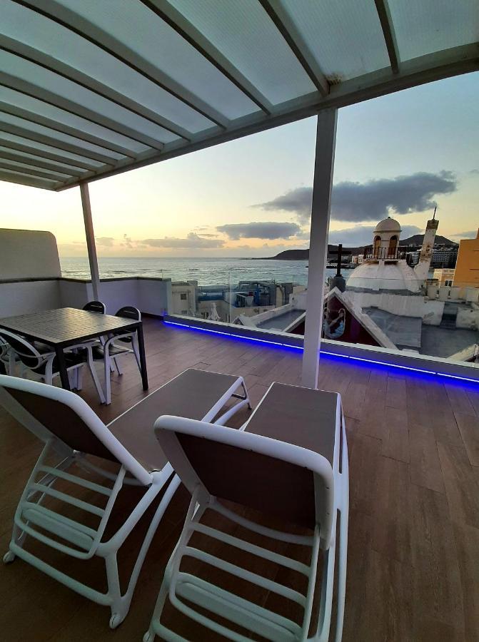 Malibu Canteras Atico 23 Vista Mar - Seaview Penthouse (Adults Only) ラスパルマス・デ・グランカナリア エクステリア 写真